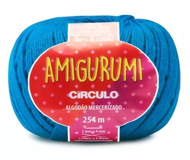 LINHA AMIGURUMI AZUL